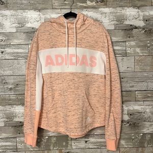 Women’s Peach Adidas Hoodie
